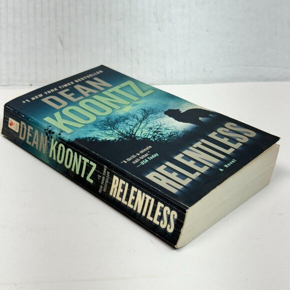 Relentless A Novel by Dean Koontz Paperback Book - Picture 3 of 3